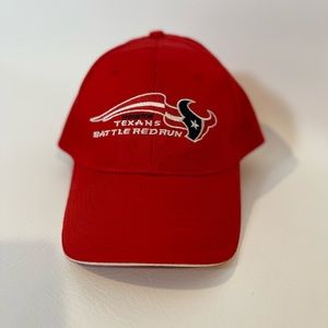 NFL Houston Texans Battle Red Run Methodist DeBakey Heart Center Hat Unisex